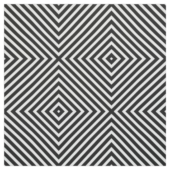 Illusions-Streifen-geometrisches Muster Stoff (Muster)