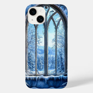 Illusionsansicht Falsche Fensterlandschaft Case-Mate iPhone 14 Hülle