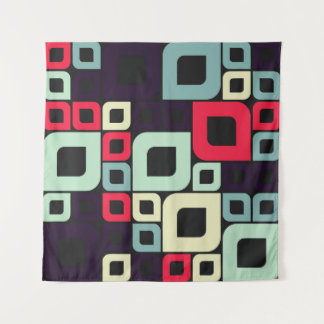 Illustration abstrakter Geometrie, computergestütz Wandteppich