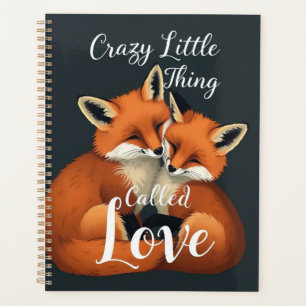 Illustration adorable Fox Love Couple