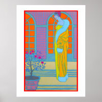 Illustration Art déco de la mode par George Barbie