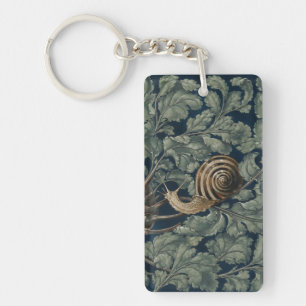 Illustration Art Nouveau Vintage Escargot Botaniqu