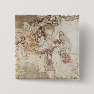 Illustration Arthurs Rackham für Märchen, Fa Button