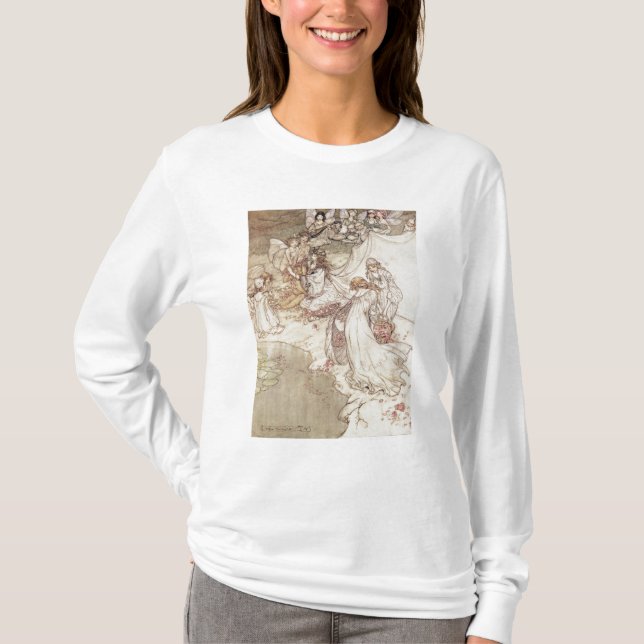Illustration Arthurs Rackham | für Märchen, Fa T-Shirt (Vorderseite)