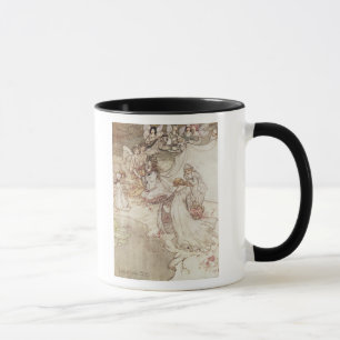 Illustration Arthurs Rackham für Märchen, Fa Tasse