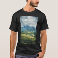 Illustration Aserbaidschan Kunst Vintag