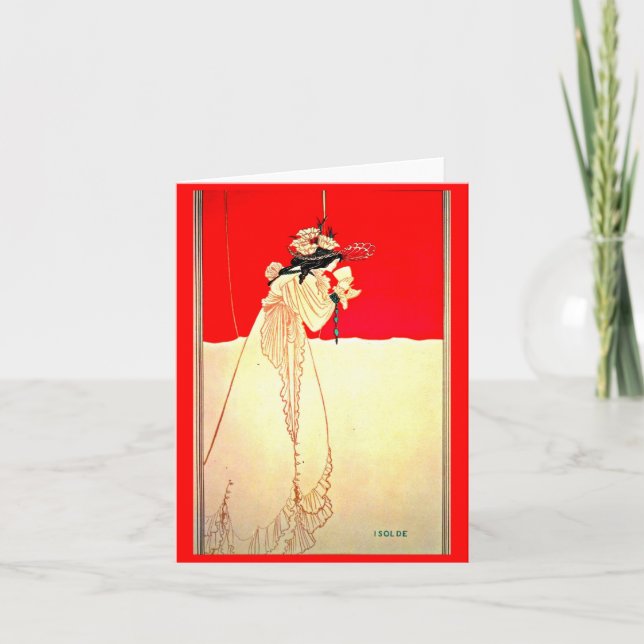 Illustration-Aubrey Beardsley 8 de Carte pour (Devant)