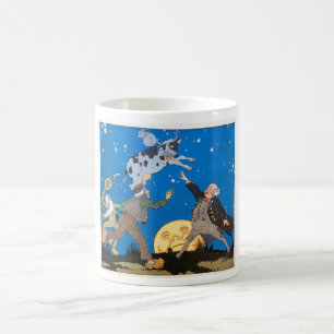 Illustration aus Kinderbüchern der 1920er Jahre Kaffeetasse