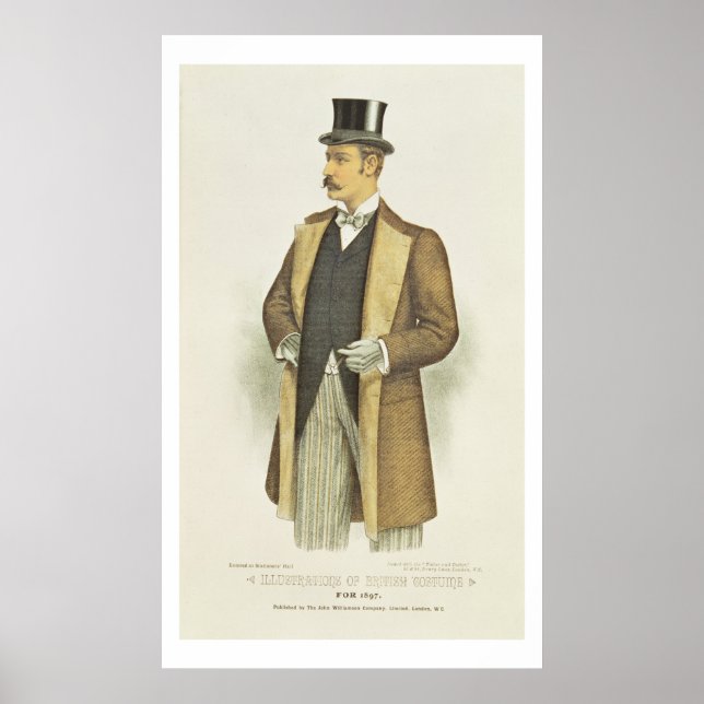 Illustration britischer Kostüme, Pub von John Poster (Vorne)