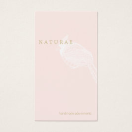 Illustration cardinale minimaliste rose