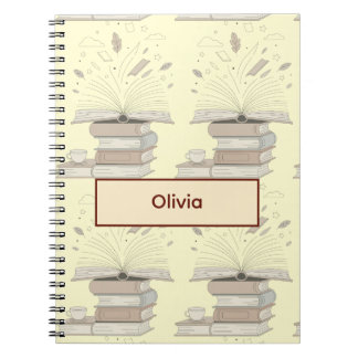 Illustration d'amateur de livres avec livre ouvert