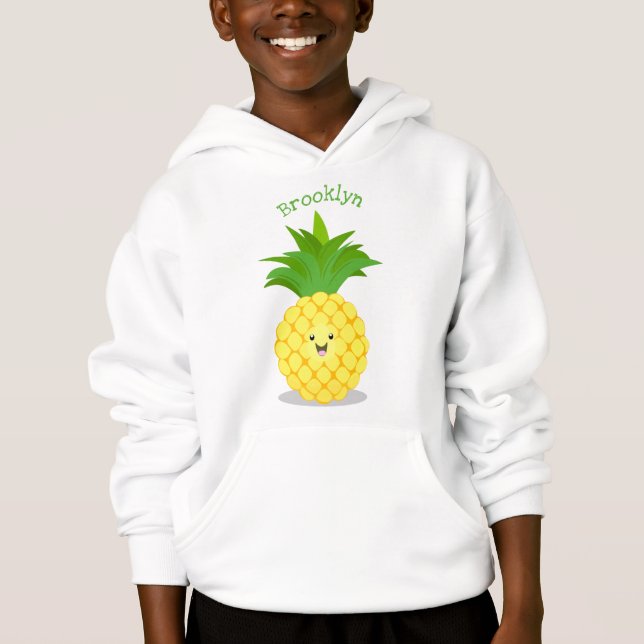 Illustration d'ananas mignon (Devant)