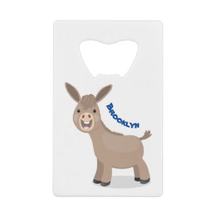 Illustration d'âne miniature joyeux