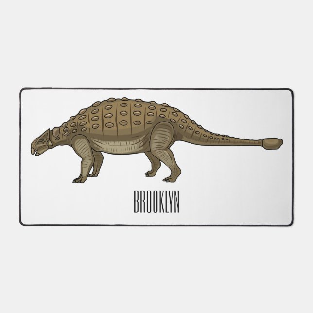 Illustration d'Ankylosaurus (Recto)