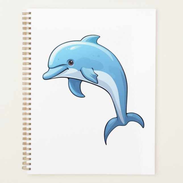Illustration dauphin de dessin (Devant)