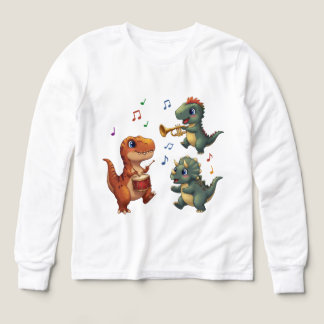 Illustration de bande dessinée de dinosaure mignon