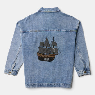 Illustration de bateau pirate