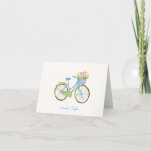 Illustration de bicyclette fantaisiste avec nom pe