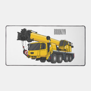 Illustration de camion de grue