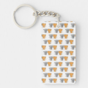 Illustration de chatons adorables et duveteux - Ar