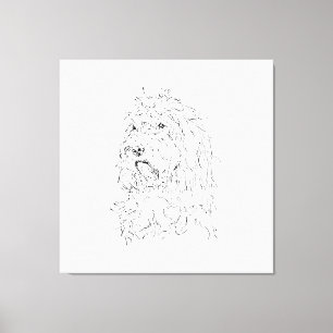 Illustration de chien, Cockapoo en art mural