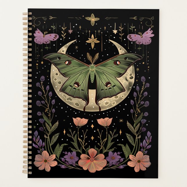 Illustration de ciel nocturne gothique (Devant)