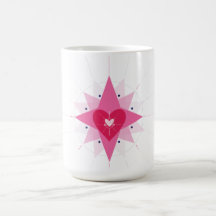 Illustration de cœur d'amour Mug à cœur