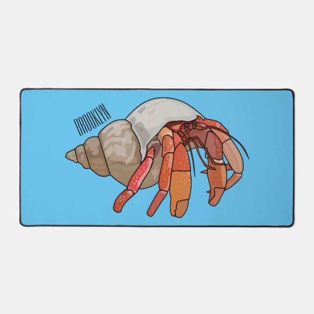 Illustration de crabe ermite (Recto)