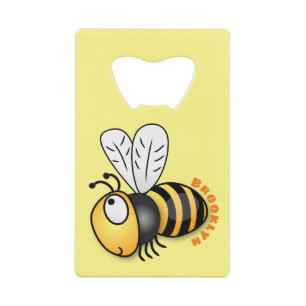Illustration de dessin animé d'abeilles joyeux