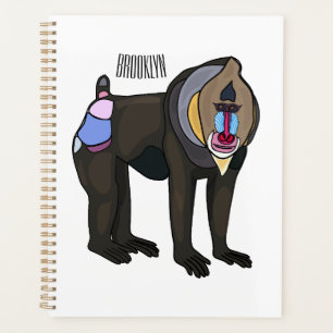 Illustration de dessin animé Mandrill