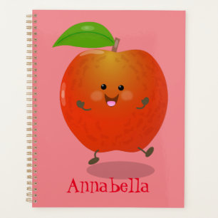 Illustration de dessin animé sur la pomme de danse