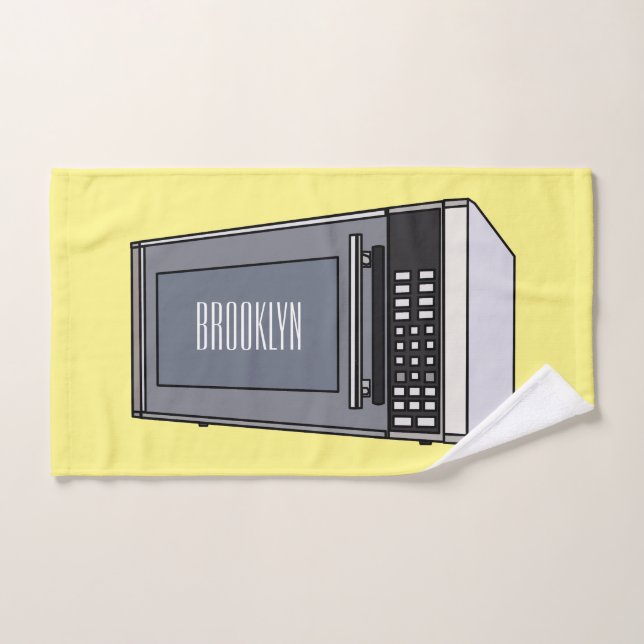 Illustration de dessin sur micro-ondes (Serviette à main)