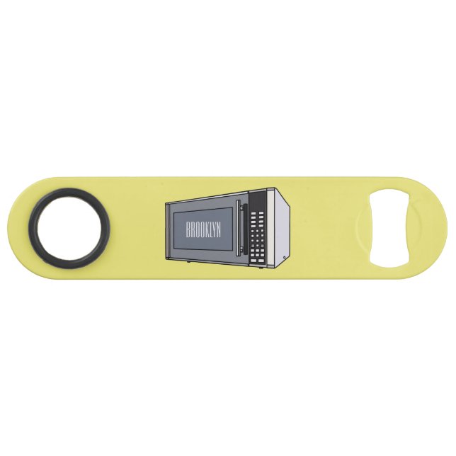 Illustration de dessin sur micro-ondes (Devant (Horizontal))