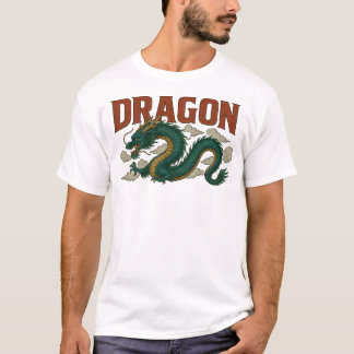 Illustration de dragon T-shirt