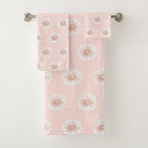 Illustration de fleurs au motif rose ébloui