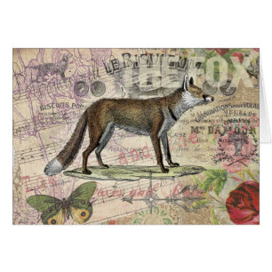 Illustration de Fox Wildlife Vintage Animal
