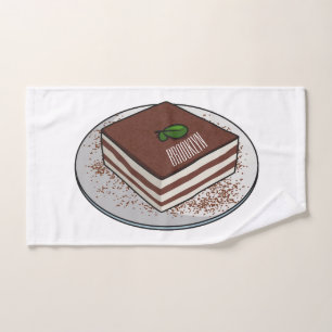 Illustration de gâteau de Tiramisu