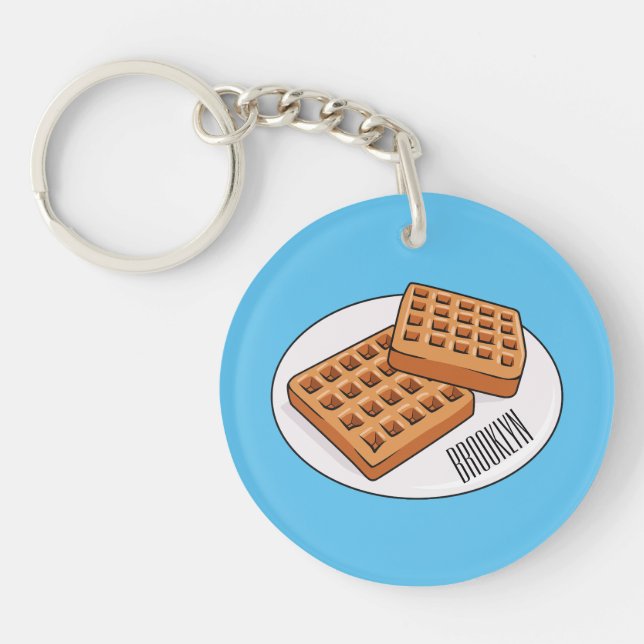 Illustration de gaufre (Devant)