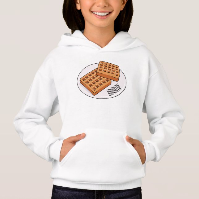 Illustration de gaufre (Devant)