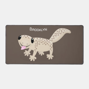 Illustration de gecko tan tan mignon