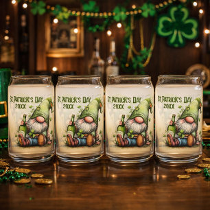 Illustration de gnome pour la Saint-Patrick avec t