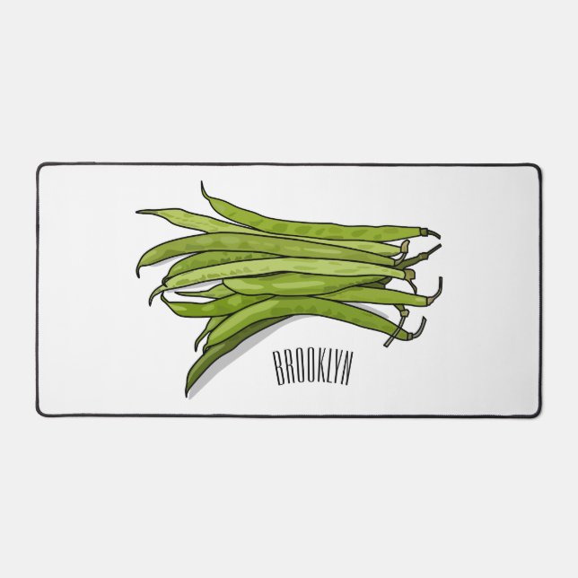 Illustration de haricots verts (Recto)