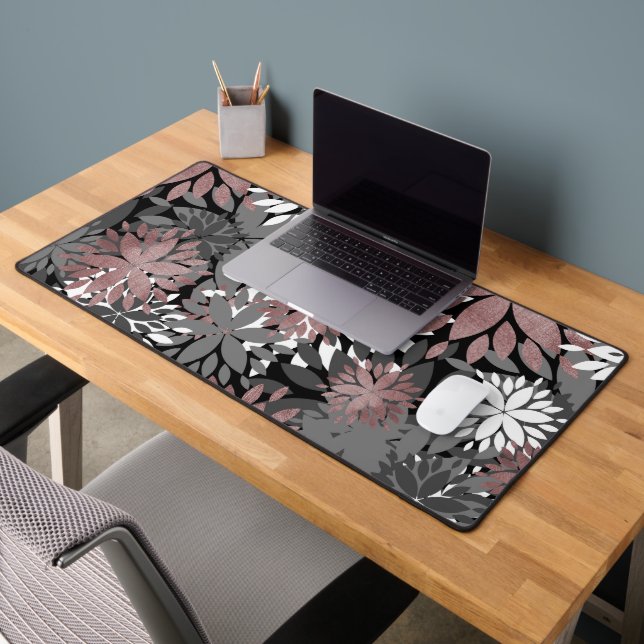 Illustration de jolies fleurs géométriques d'or Ro (Bureau 2)