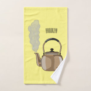 Illustration de la bouilloire à thé ou à thé