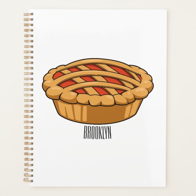 Illustration de la caricature à tarte (Devant)