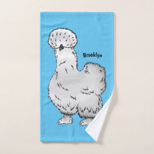 Illustration de la caricature du poulet Silkie