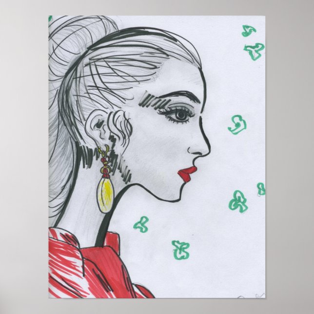 Illustration de la couverture du magazine Poster (Devant)