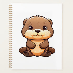 Illustration de la loutre de dessin