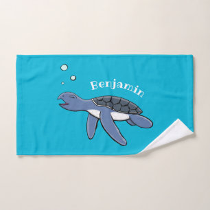 Illustration de la petite tortue de mer