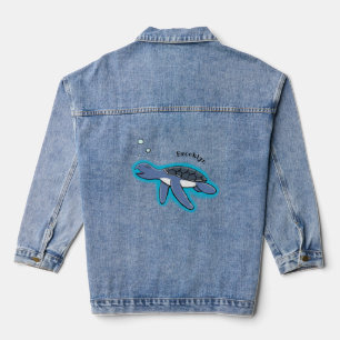Illustration de la petite tortue de mer